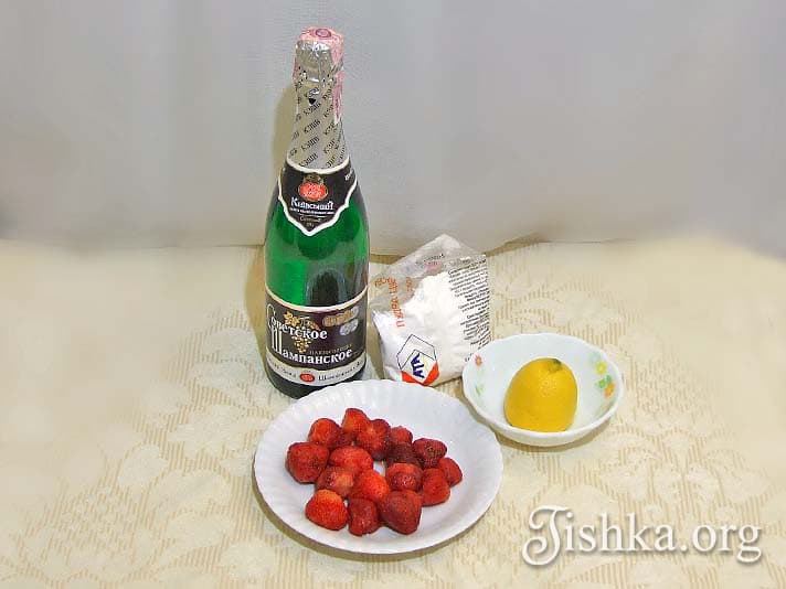 Коктейль "Россини" - пошаговый рецепт с фото